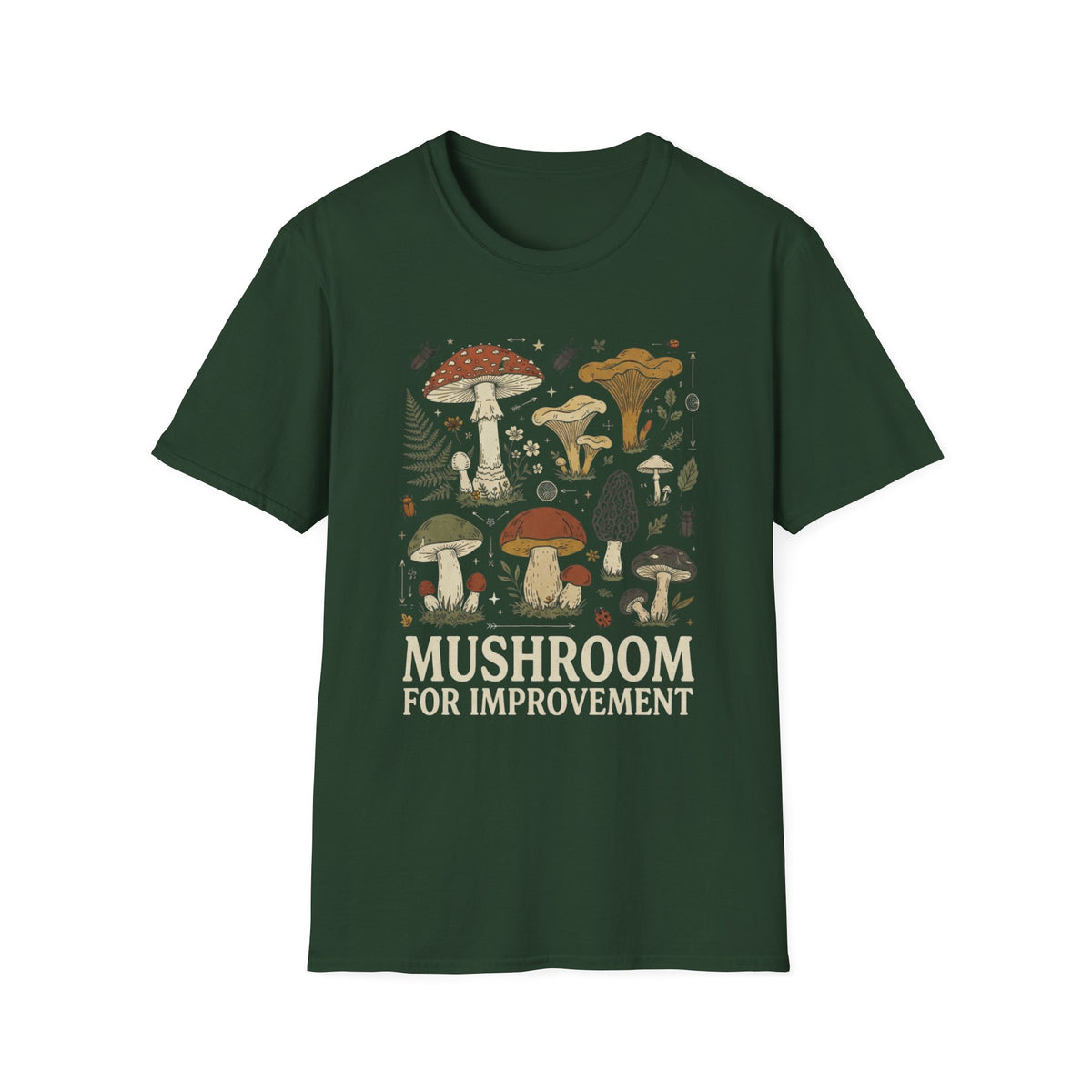 Mushroom For Improvement T +Adult Size