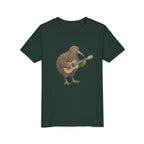 Kiwi Bird Guitar Youth Tee — Cute Musical Kiwi Kids T‑Shirt