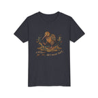 Youth Tee — Cute Kiwi Bird Splash “a little dirt never hurt” Kids Graphic Shirt