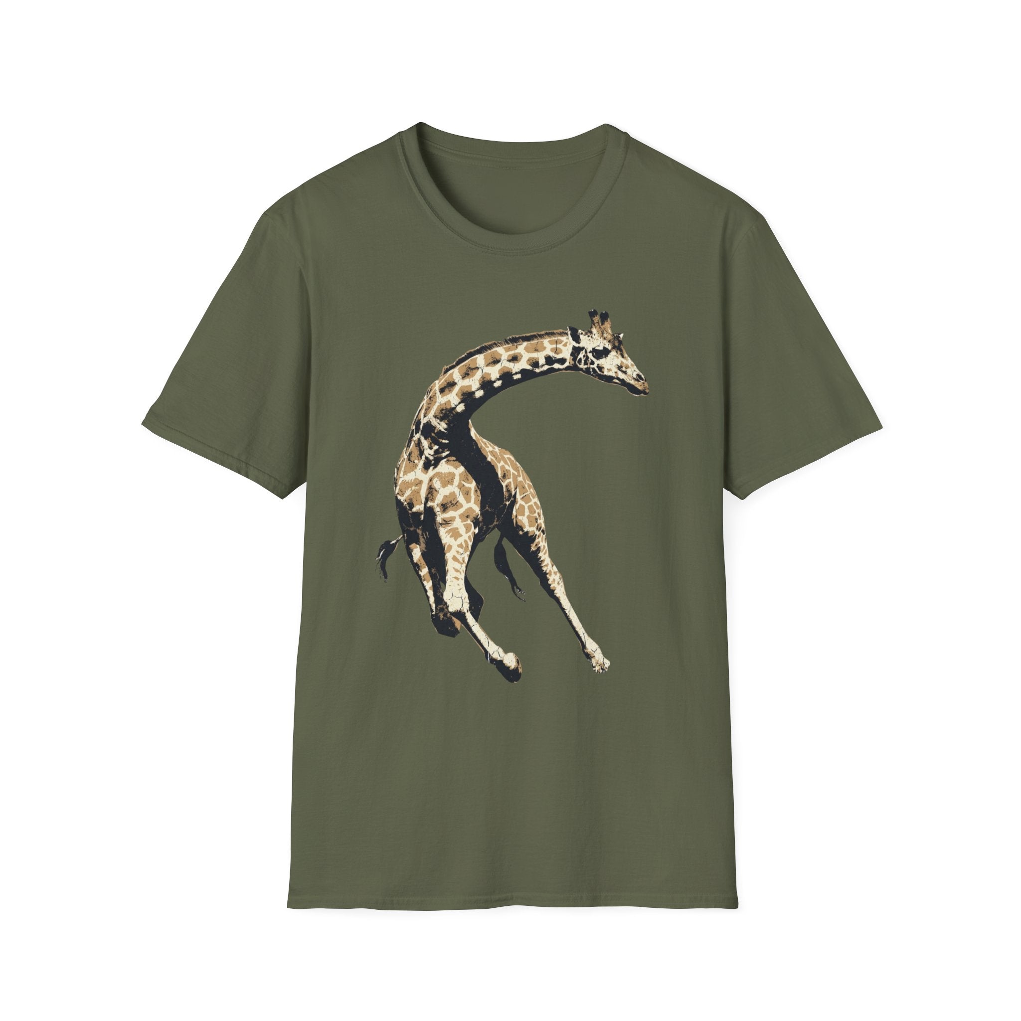 Giraffe Art Graphic T