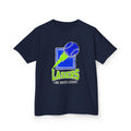 “Lasers Line Drive Legend” Kids Baseball Shirt + Youth Size