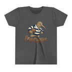 Kiwi Rugby Youth Tee — 'Egg Chaser' Vintage Sports Kids Shirt