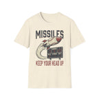 Missiles - Keep Your Head Up Baseball Tee