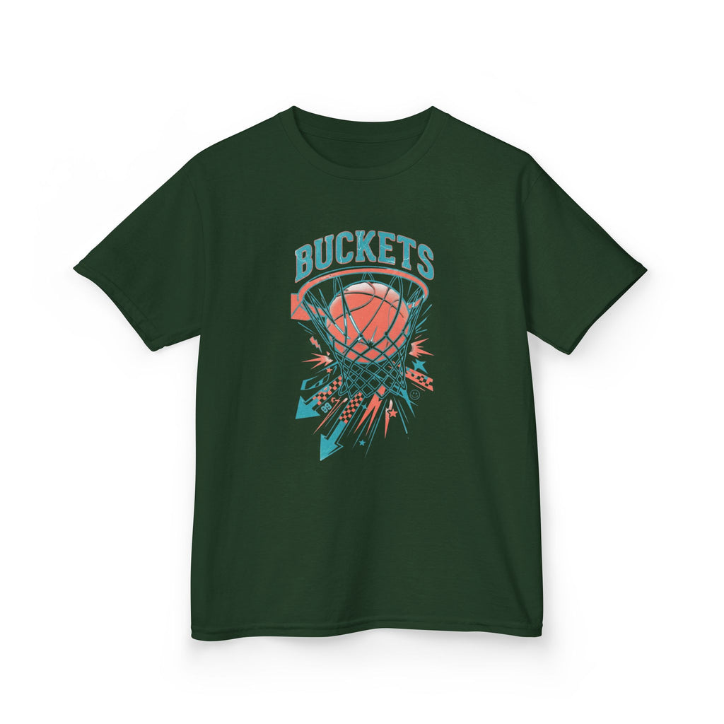 Kids 'Buckets' Basketball T