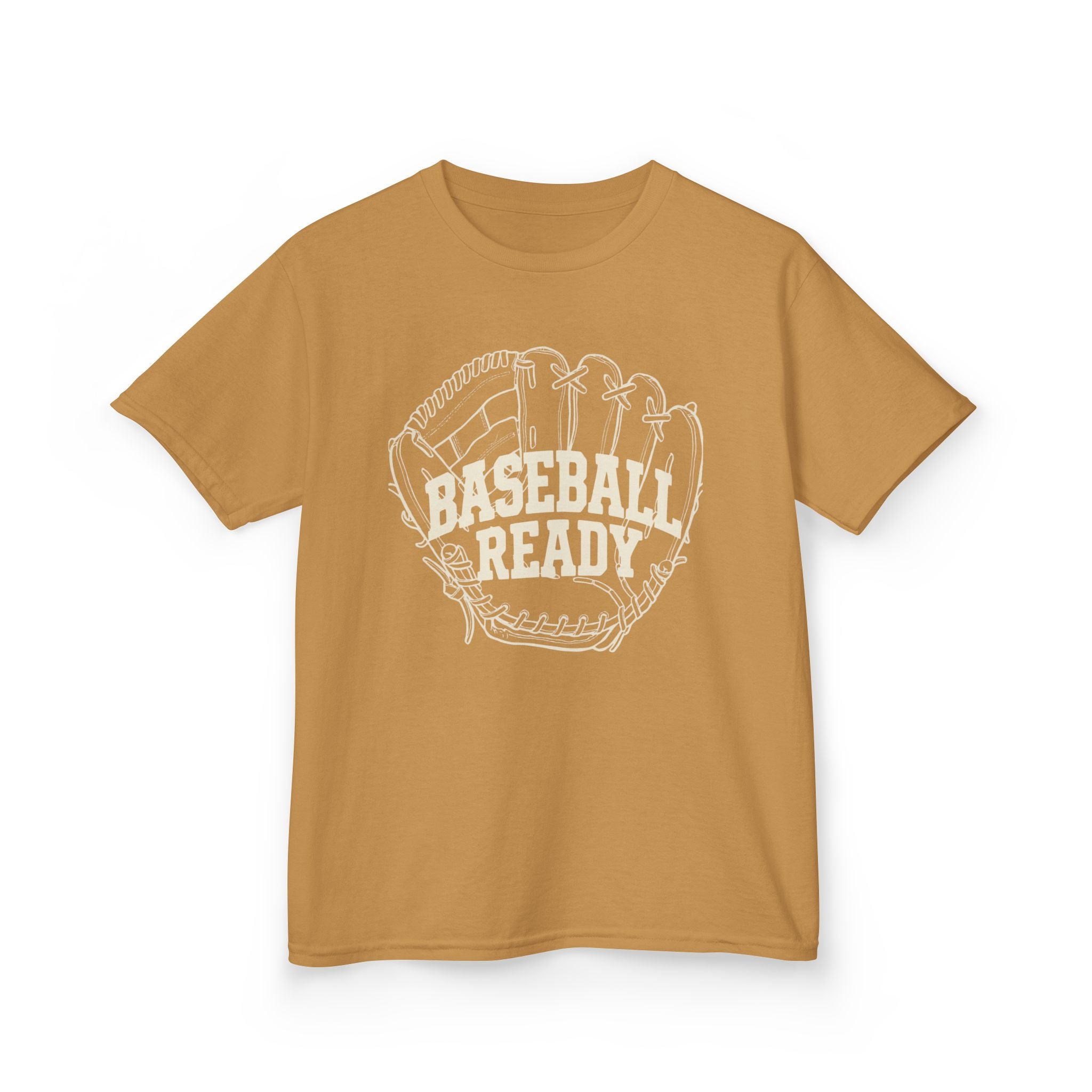 'Baseball Ready' Tee — Youth Baseball Glove Graphic Shirt
