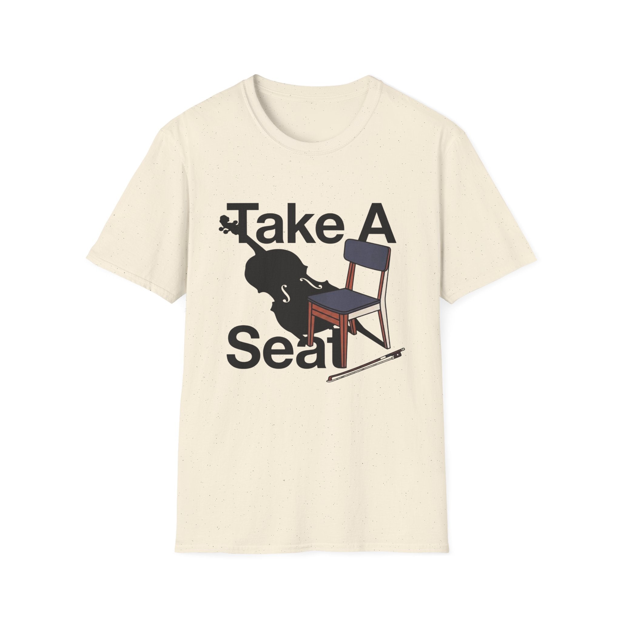 Take A Seat T-Shirt – Cello Tee