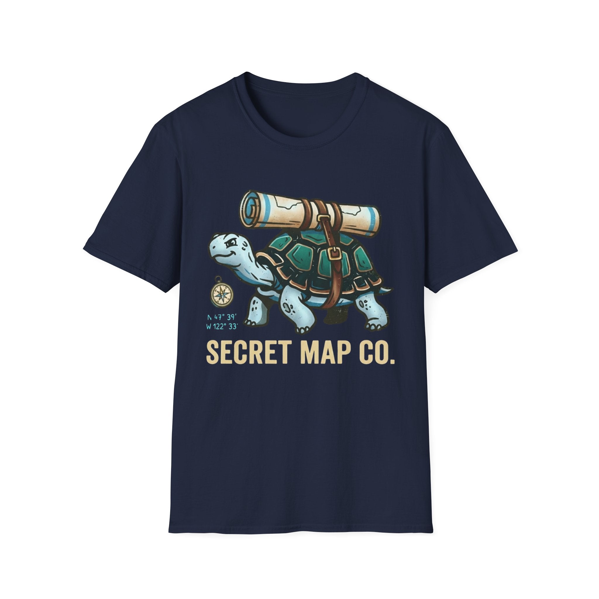 'Secret Map Co.' Turtle T