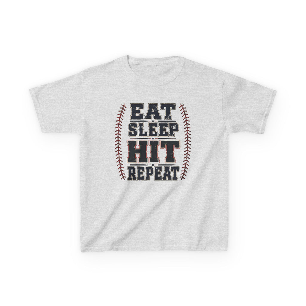 Eat Sleep Hit Repeat - Baseball tee