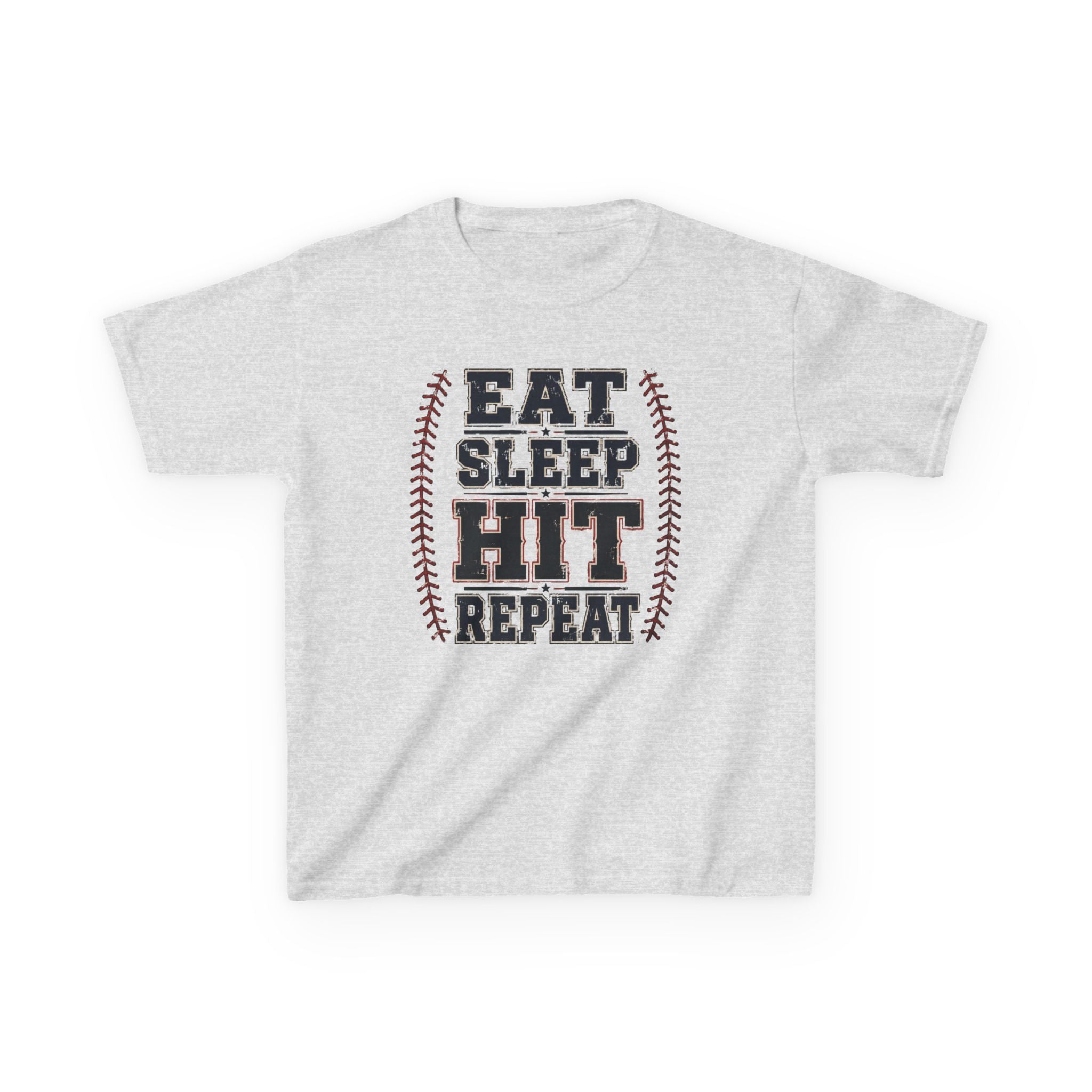 Eat Sleep Hit Repeat - Baseball tee