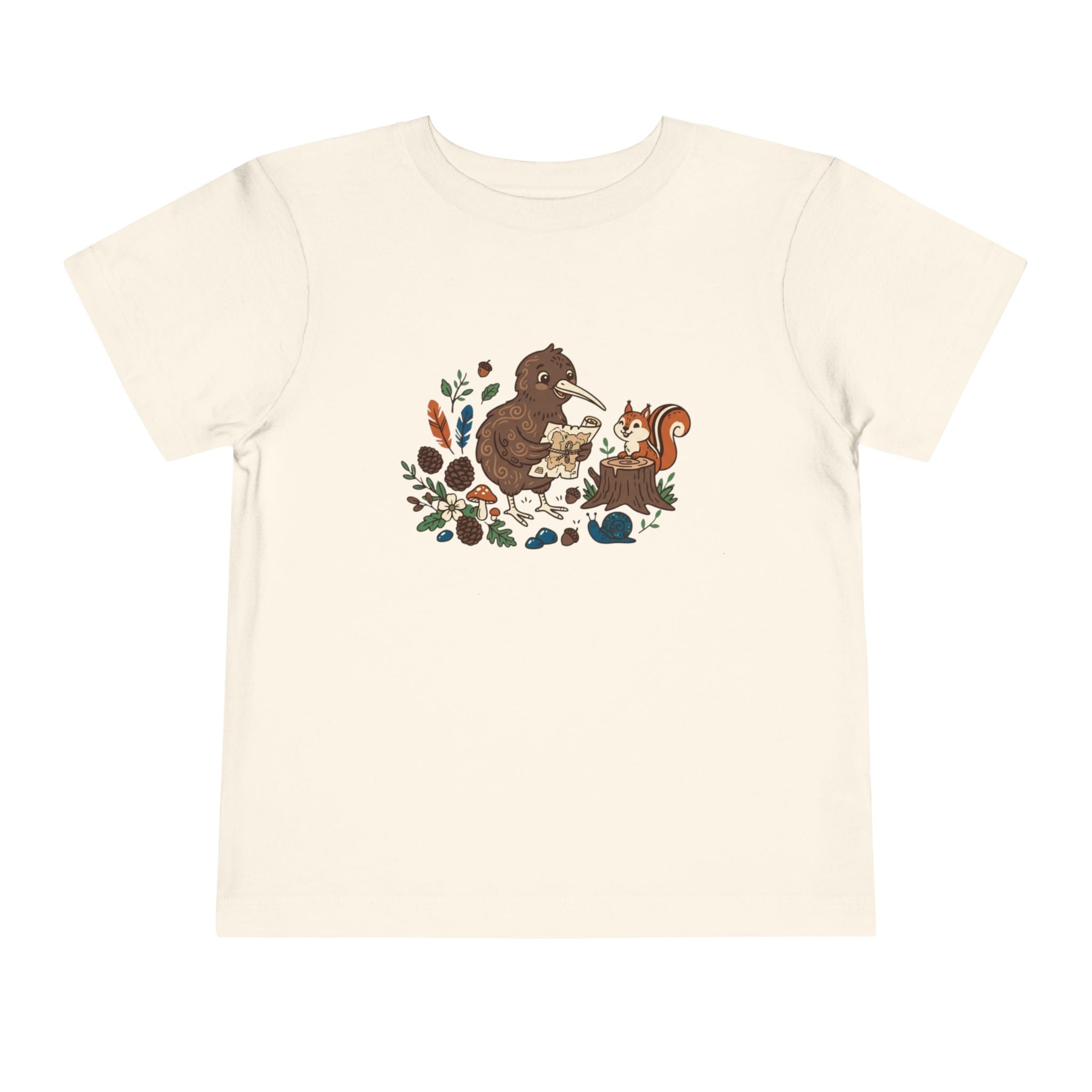 Kiwi & Squirrel Graphic