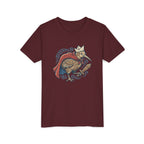 Royal Kiwi Youth T‑Shirt — Crowned Kiwi with Cape Kids Tee