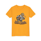 Kiwi Rugby Youth Tee — 'Egg Chaser' Vintage Sports Kids Shirt