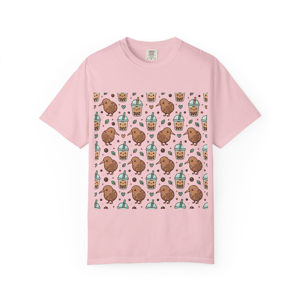 Kiwi & Boba Love + All-Over Print Tee