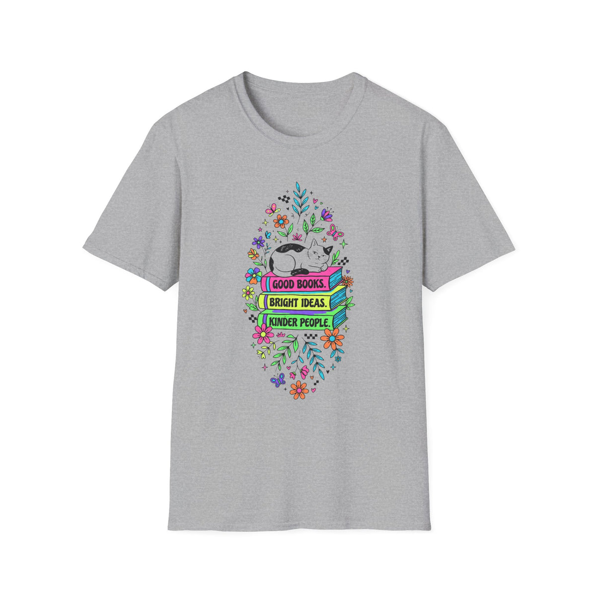 "Good Books, Bright Ideas, Good People" +Adult Size