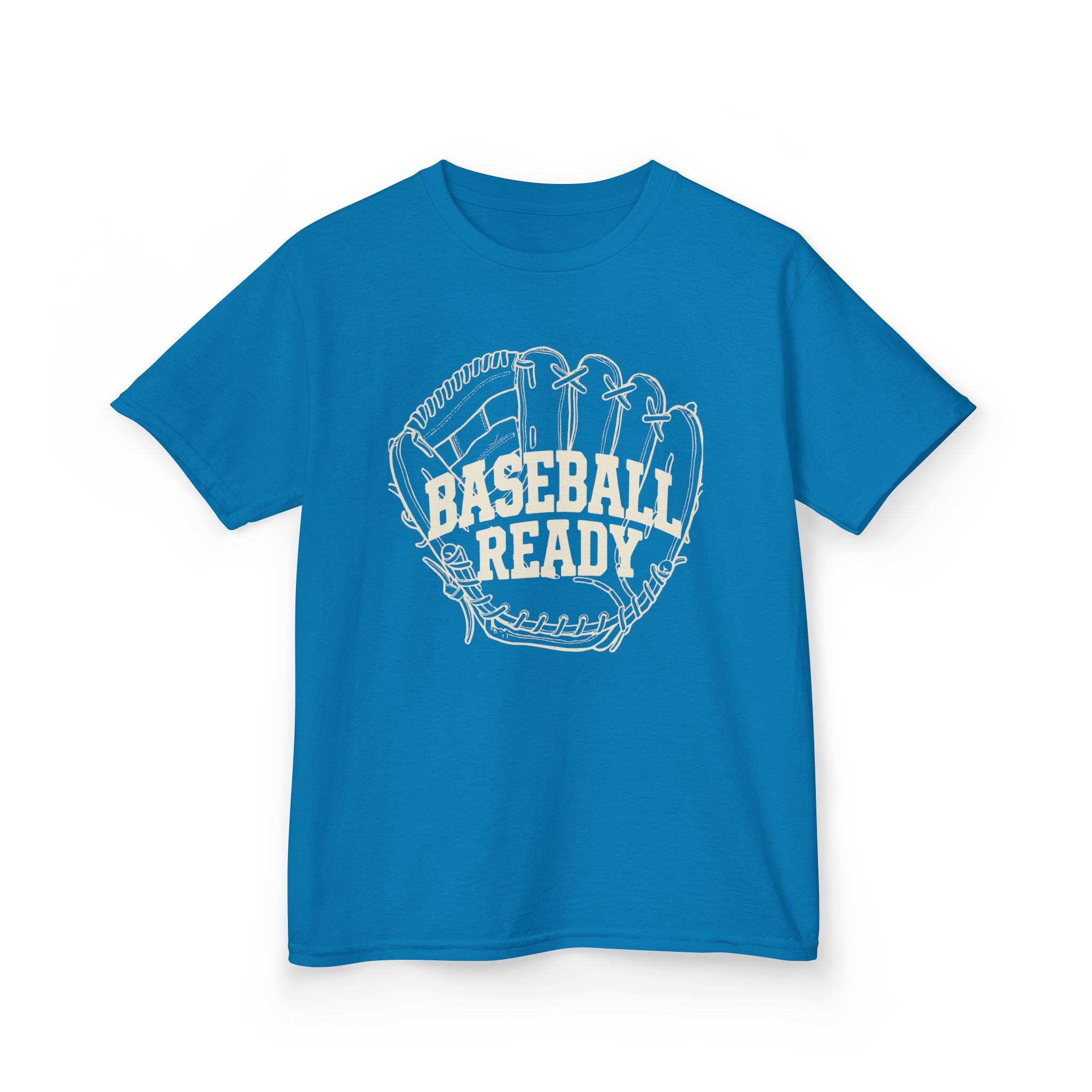 'Baseball Ready' Tee — Youth Baseball Glove Graphic Shirt