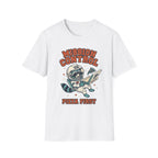 Mission Control Pizza First Raccoon T + Adult Size