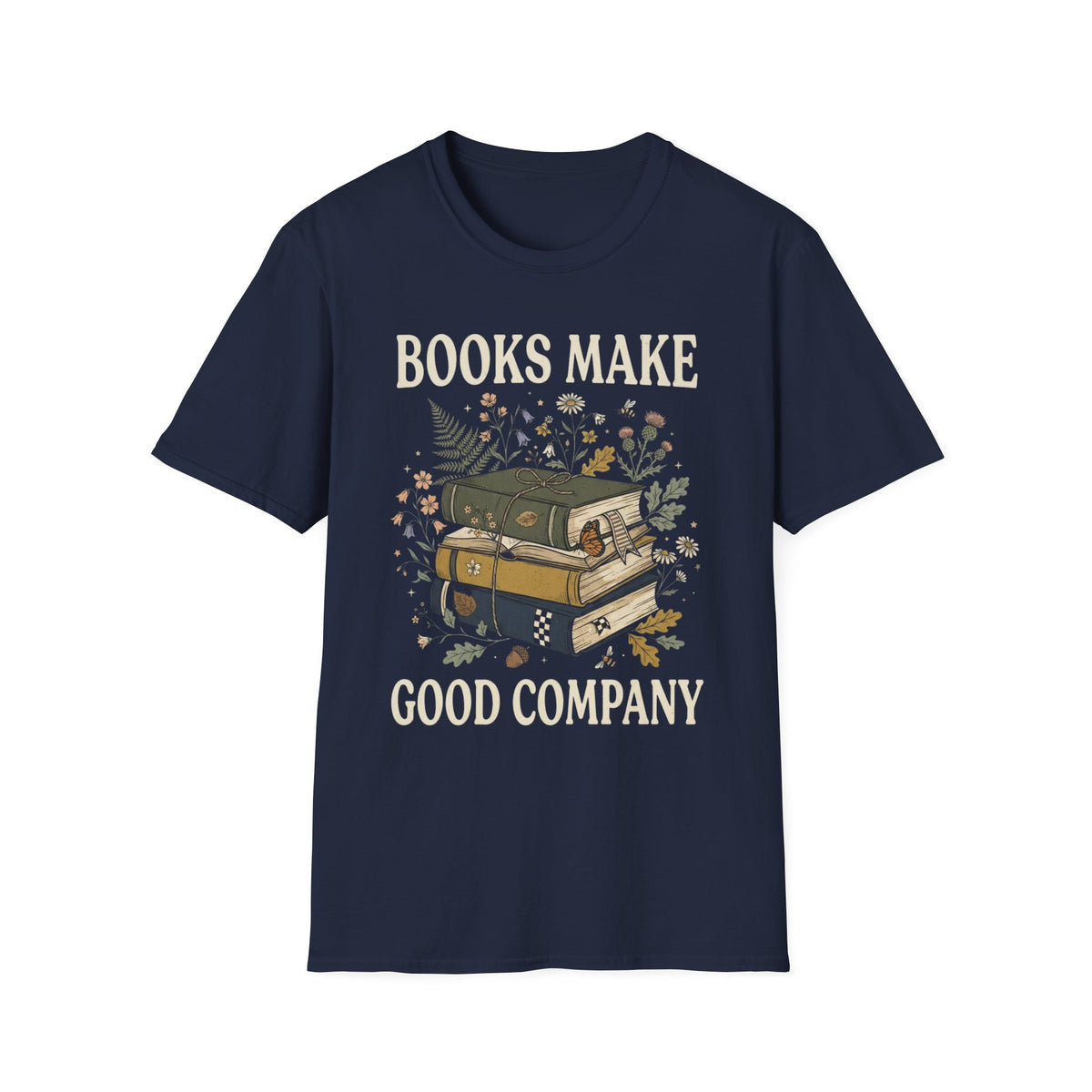 Books Make Good Company T +Adult Size