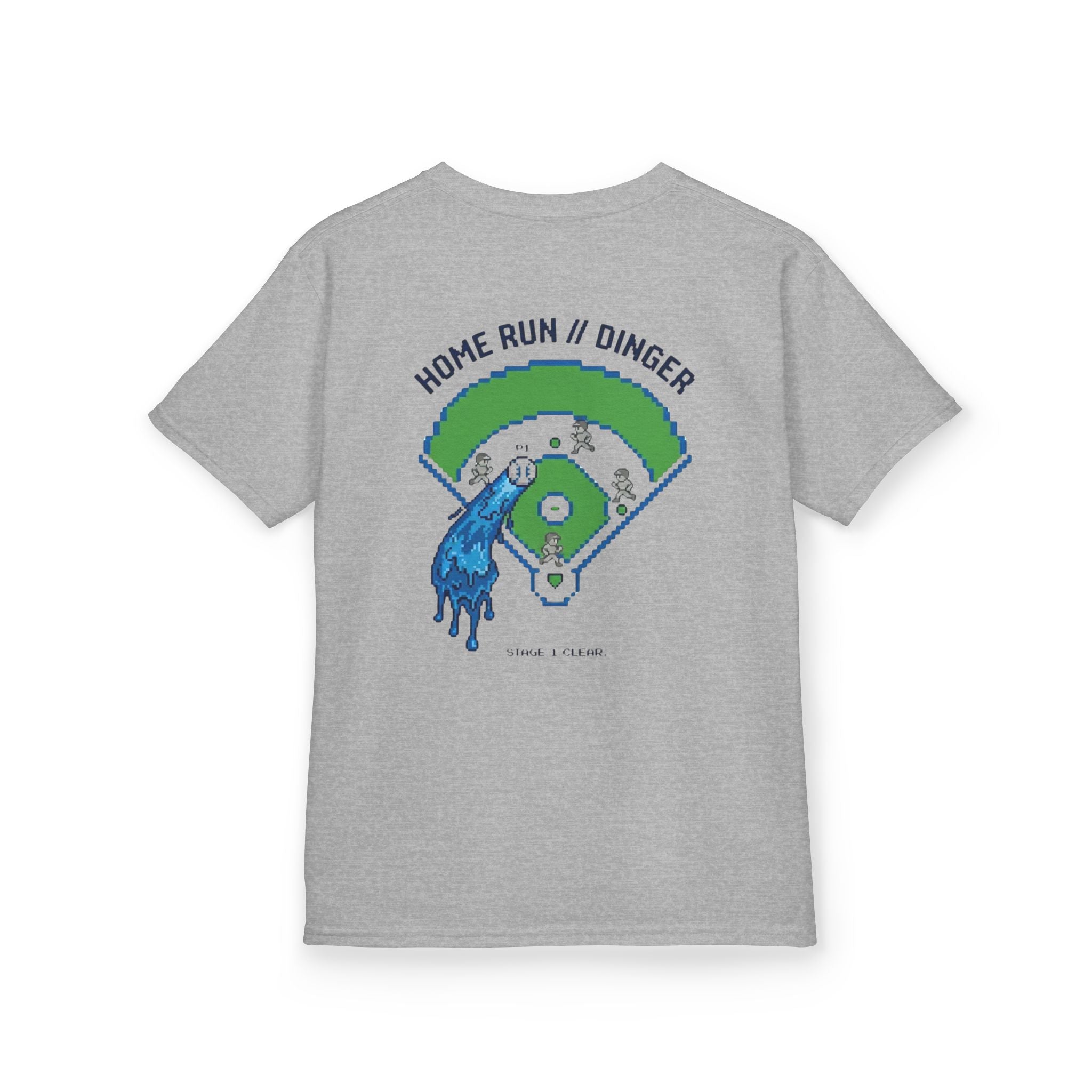 Home Run // Dinger - Double Sided Baseball Graphic