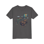 Kiwi Kite Kids Tee — Whimsical New Zealand Bird Graphic Youth Shirt