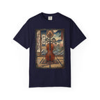 Ukiyo-e Cello Art T-Shirt - Japanese Woodblock Style
