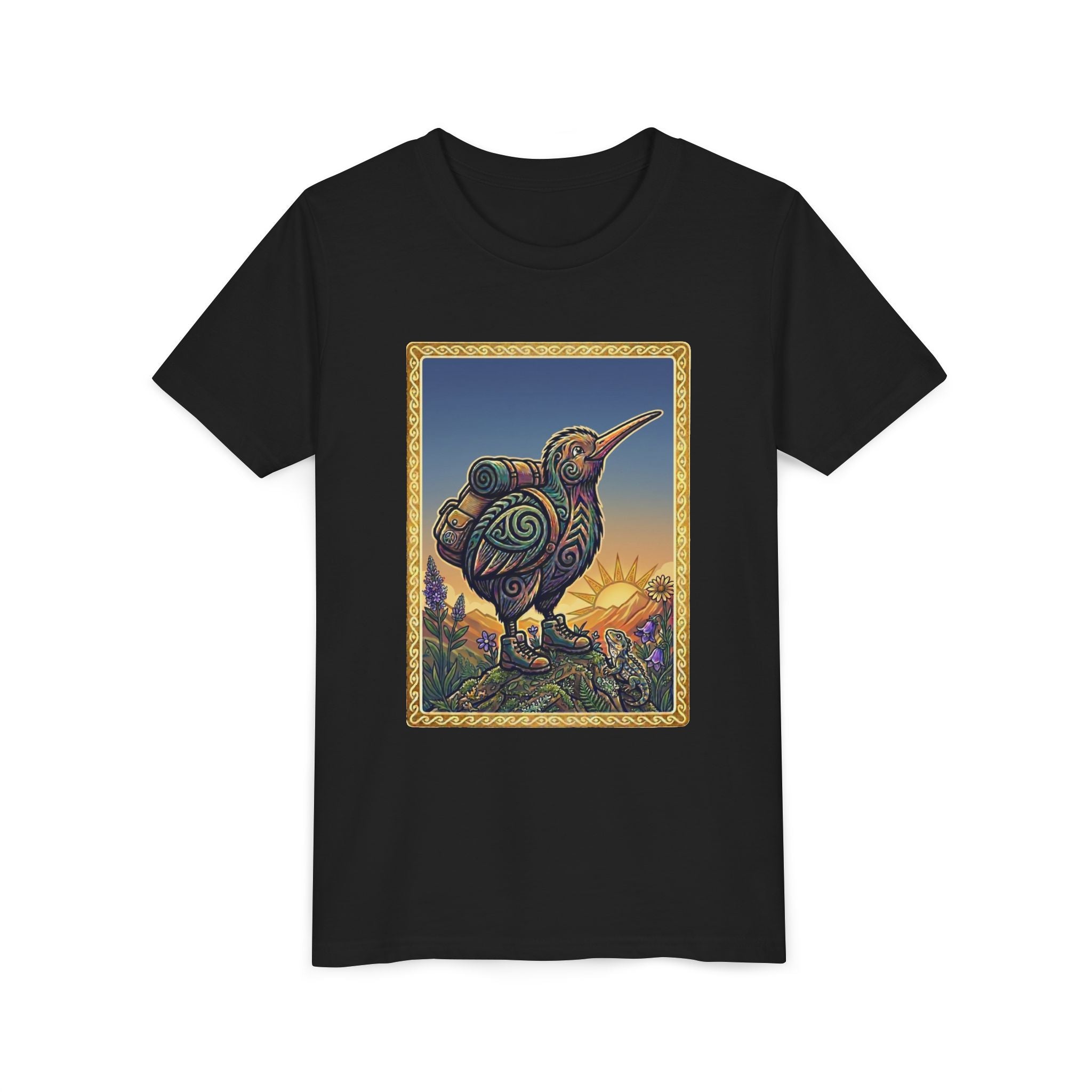 Hiking Kiwi - Youth Tee
