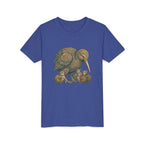 Kiwi Bird Momma & Babies Kids T‑Shirt — Whimsical Kiwi & Chicks Youth Tee