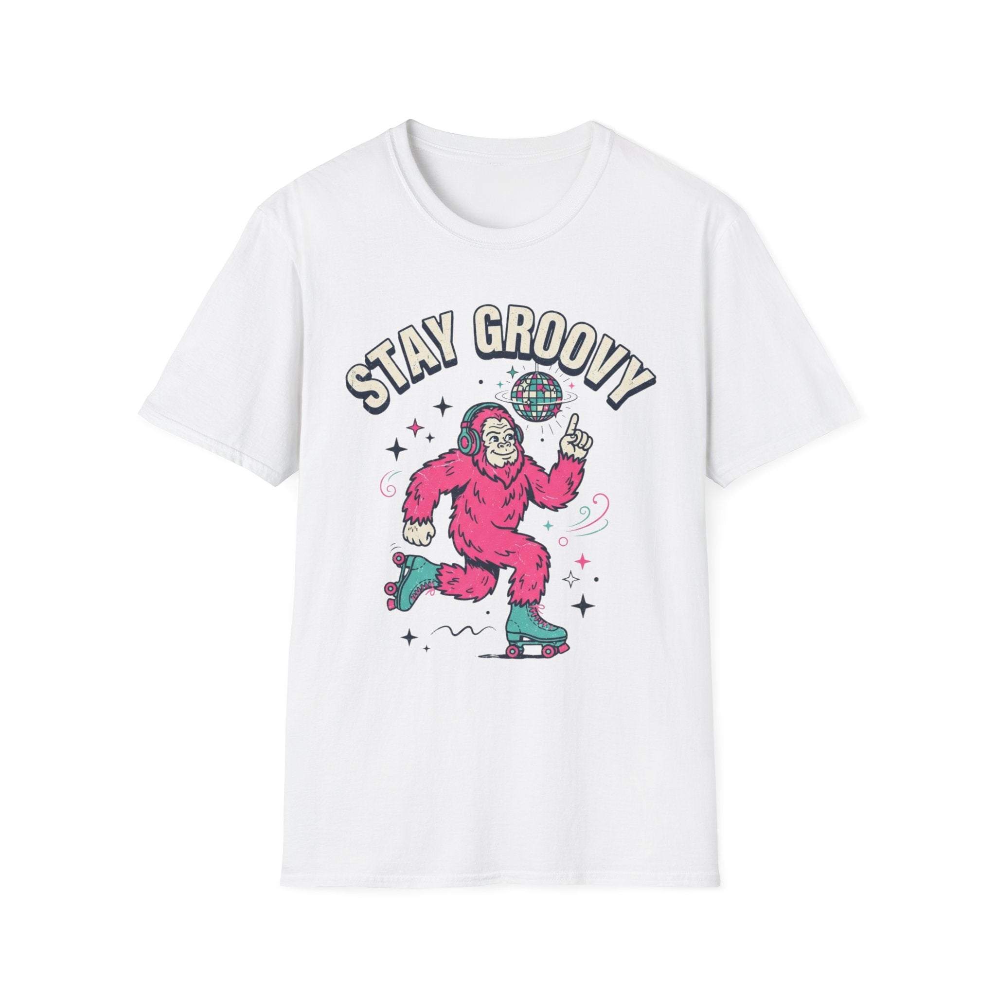 Stay Groovy Bigfoot T + Adult Size