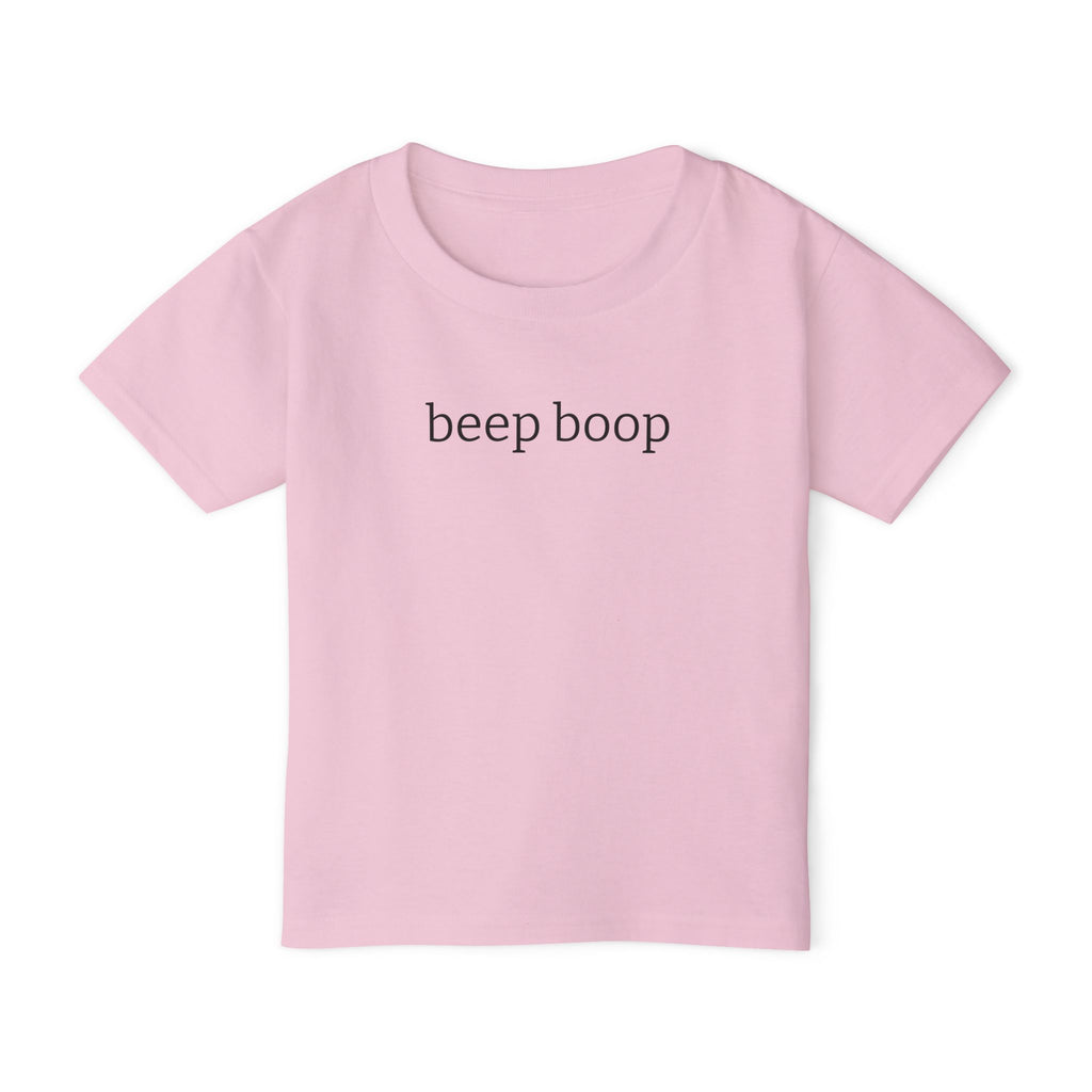 "Beep Boop" Minimalist Toddler T-Shirt
