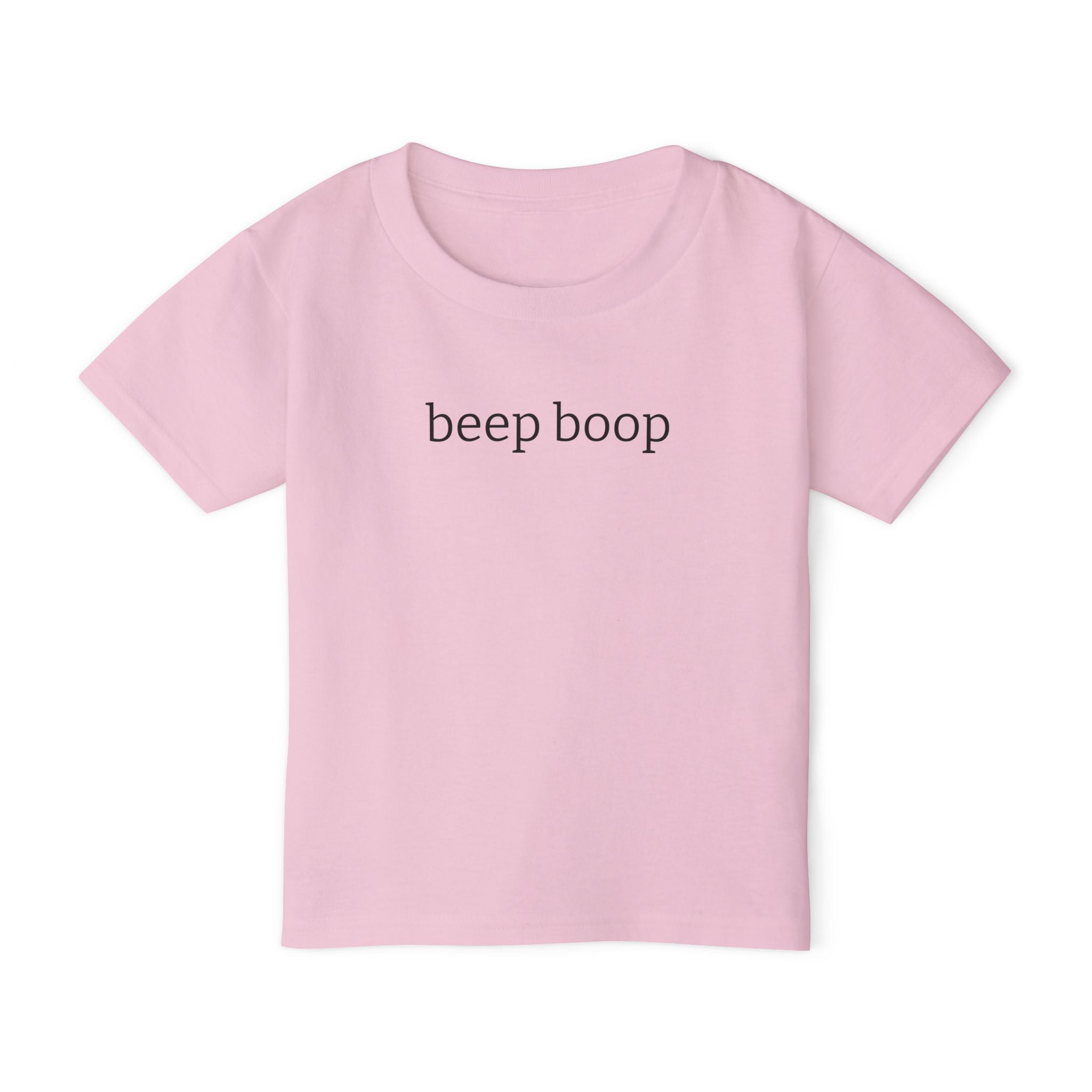 "Beep Boop" Minimalist Toddler T-Shirt