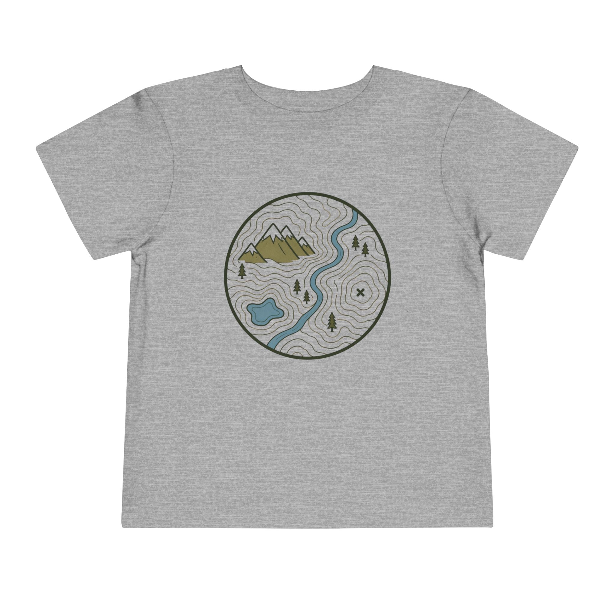 Topographic Map Toddler T