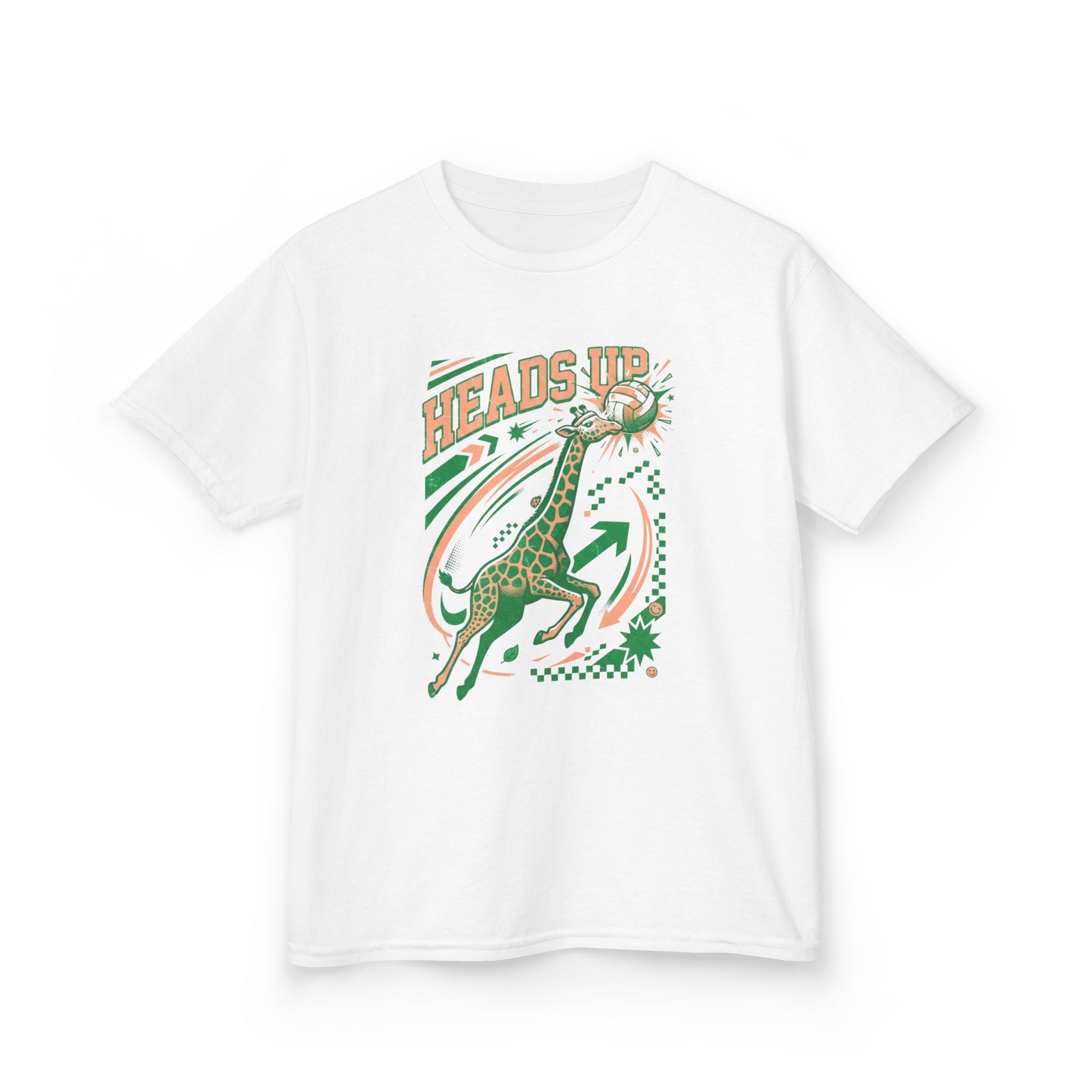 'Heads Up' Volleyball Giraffe T