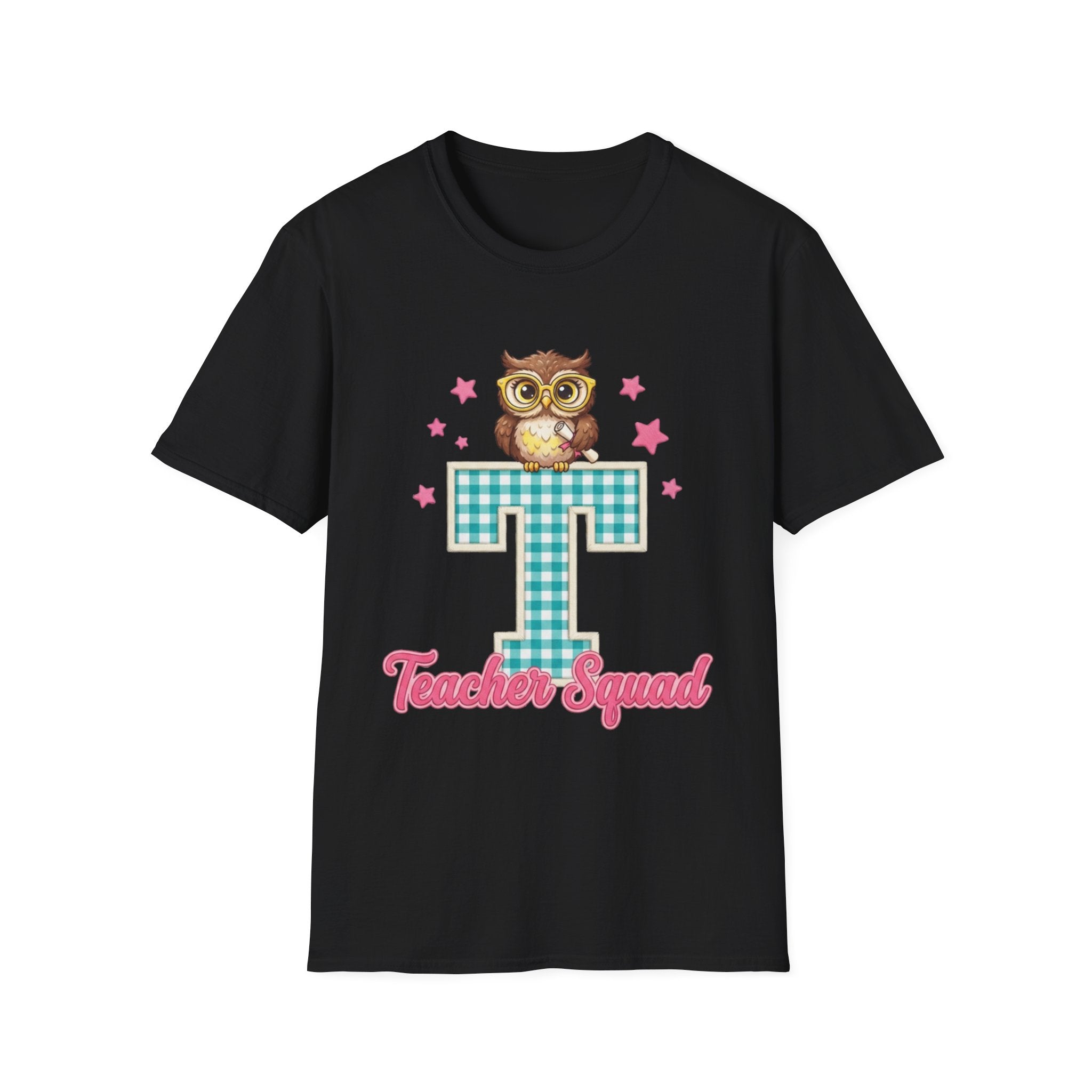 Teacher Squad T-Shirt Owl & Diploma