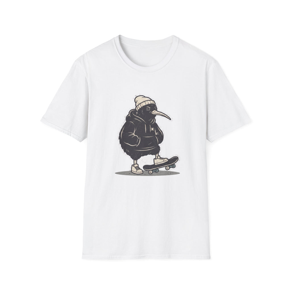 Kiwi Bird Skateboard Tee — Vintage Graphic T-Shirt
