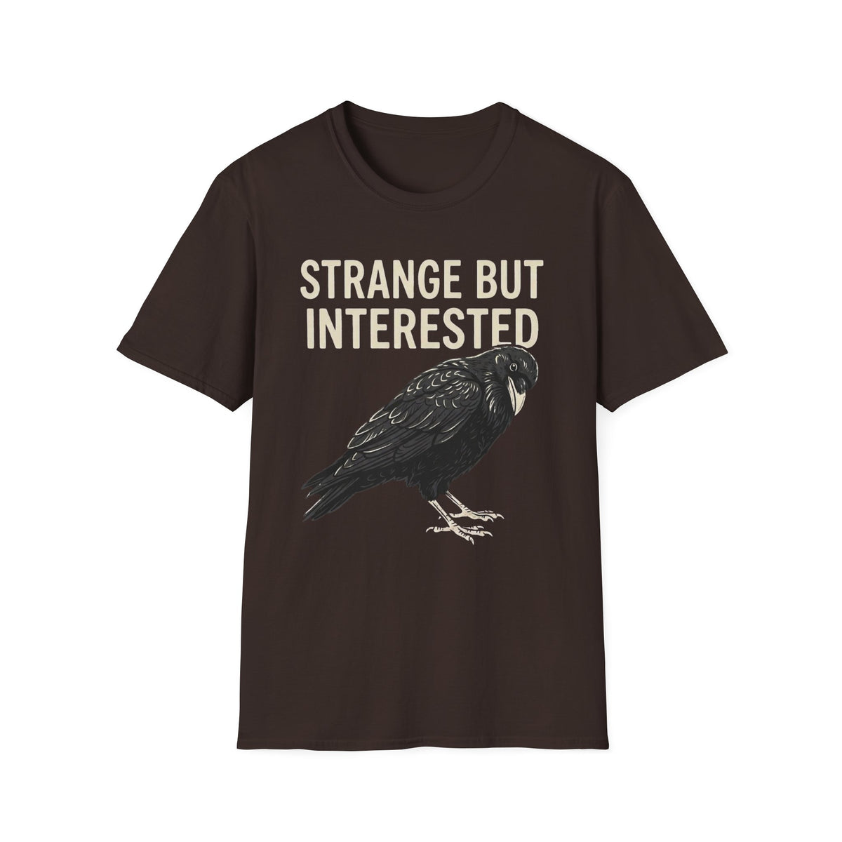 Strange But Interested Raven T +Adult Size