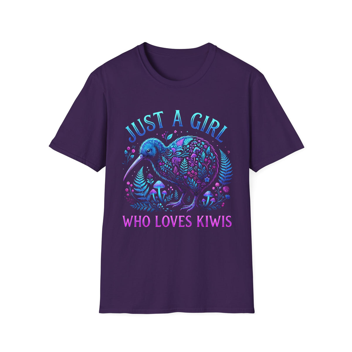 Just A Girl Who Loves Kiwis T +Adult Size