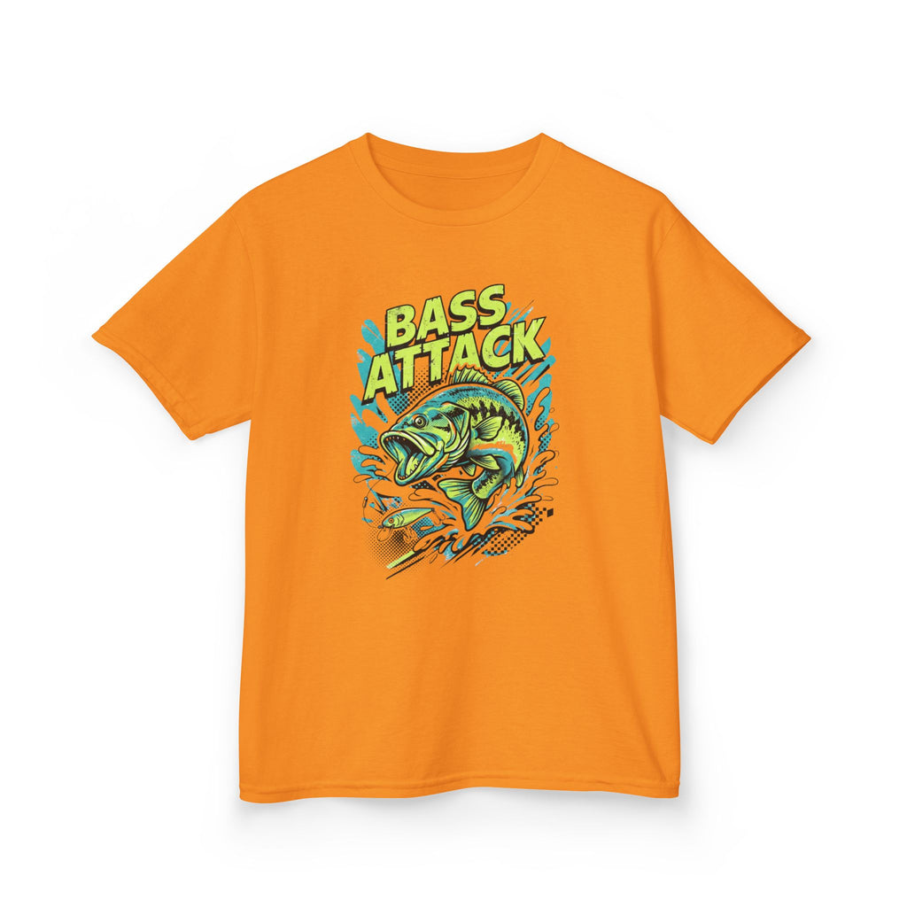 'Bass Attack' Kids Fishing T