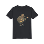 Kiwi Bird Guitar Youth Tee — Cute Musical Kiwi Kids T‑Shirt