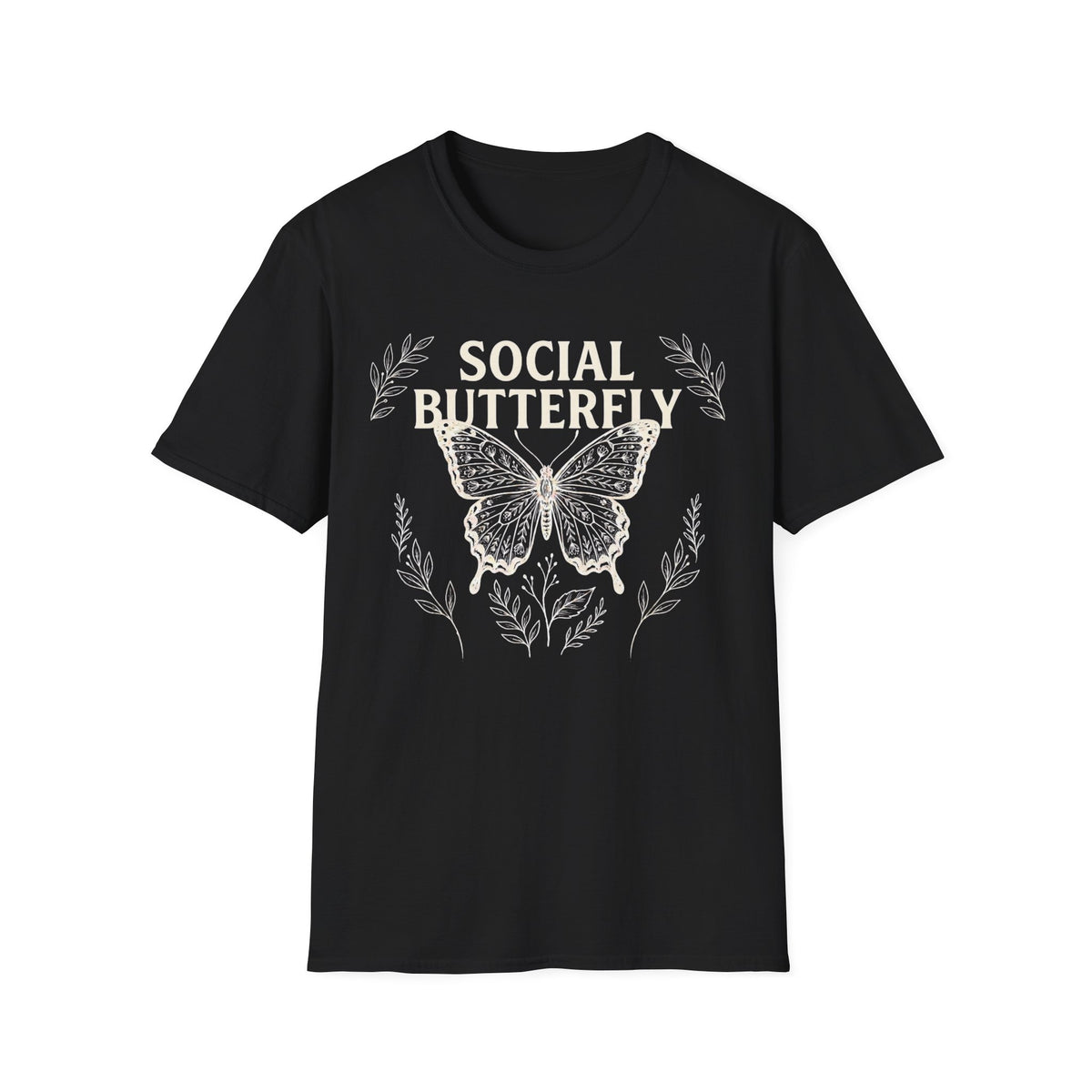 Social Butterfly T +Adult Size