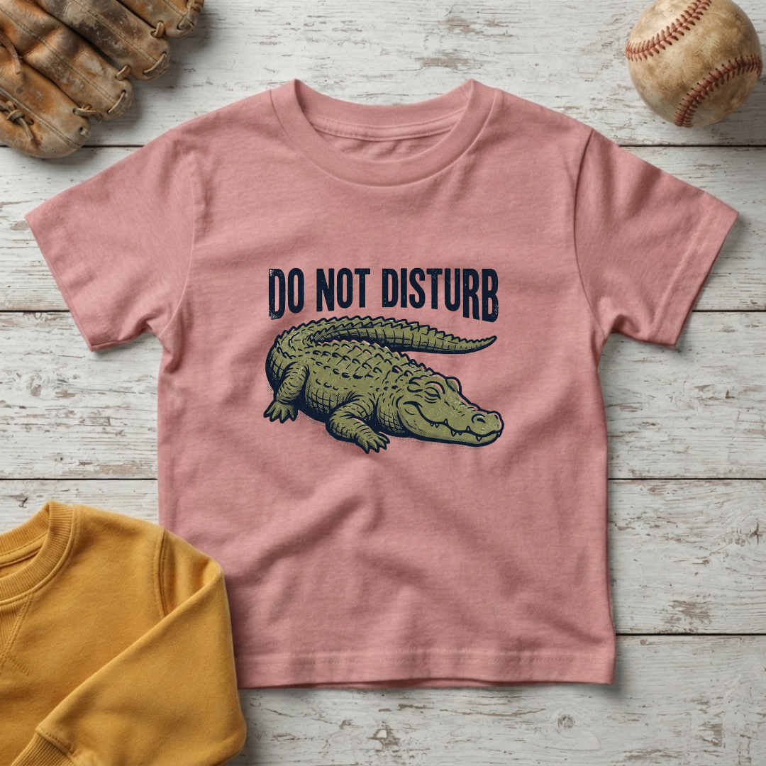 "Do Not Disturb" Alligator +Toddler Size