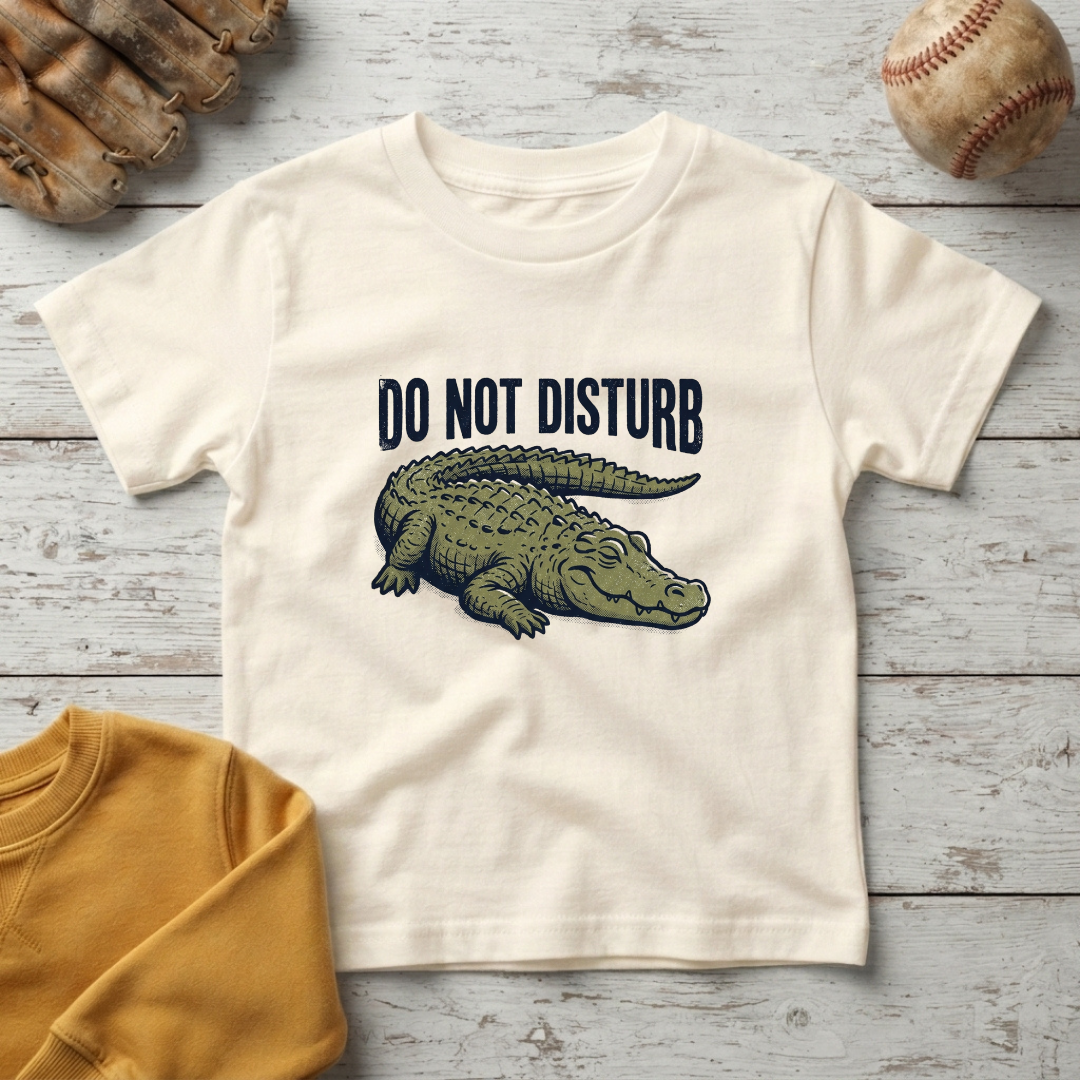 "Do Not Disturb" Alligator +Toddler Size