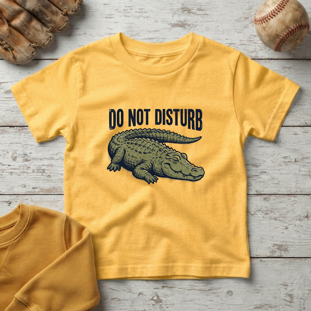 "Do Not Disturb" Alligator +Toddler Size