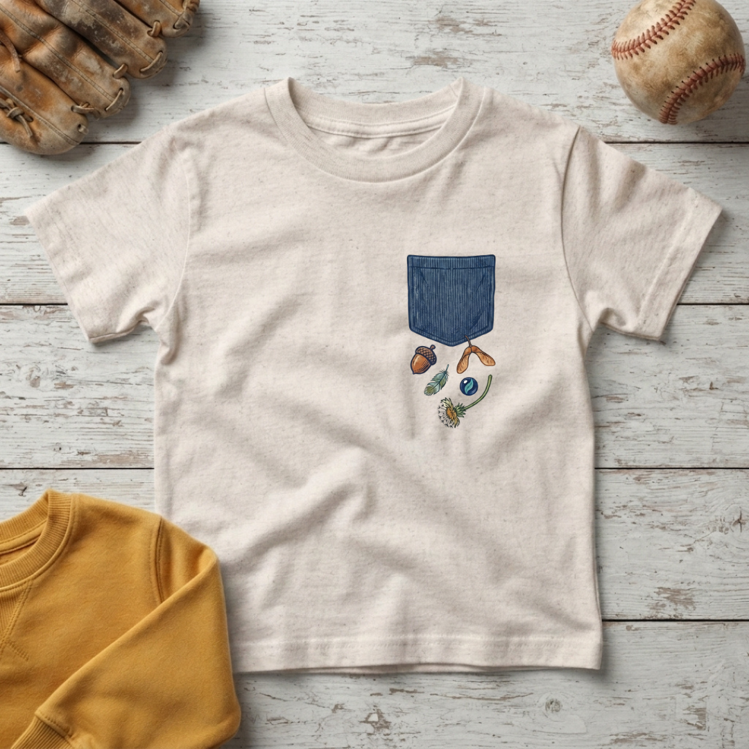 Toddler Pocket Full of Treasure +Toddler Size