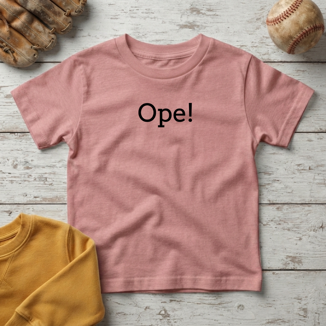 "Ope!" +Toddler Size