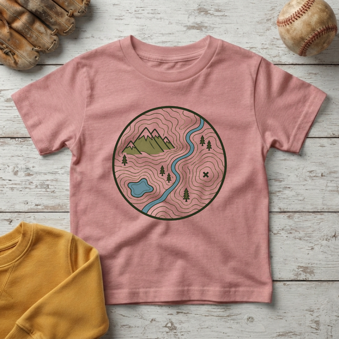 Topographic Map +Toddler Size