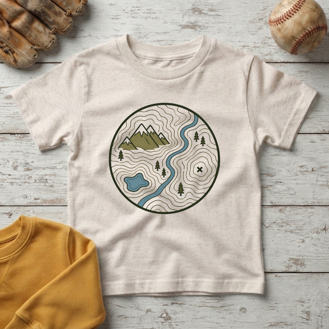 Topographic Map +Toddler Size