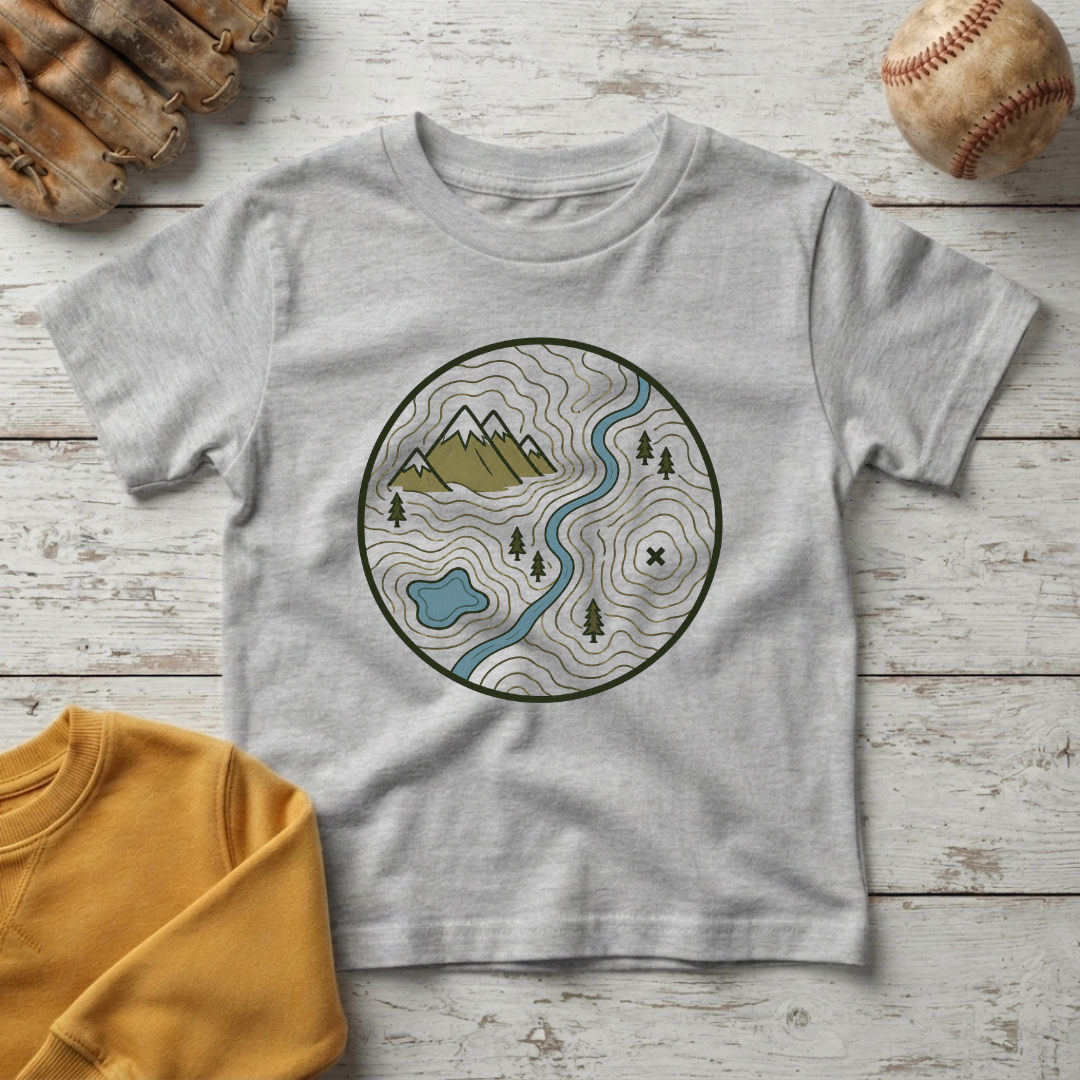 Topographic Map +Toddler Size