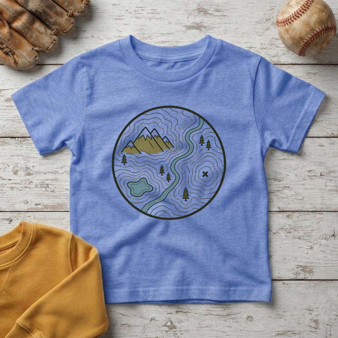 Topographic Map +Toddler Size