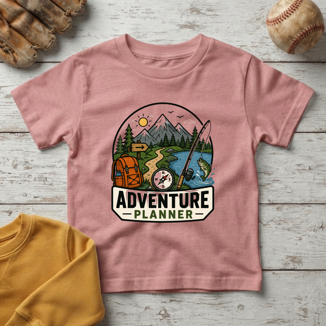 Adventure Planner Mountains, Hiking & Fishing +Toddler Size