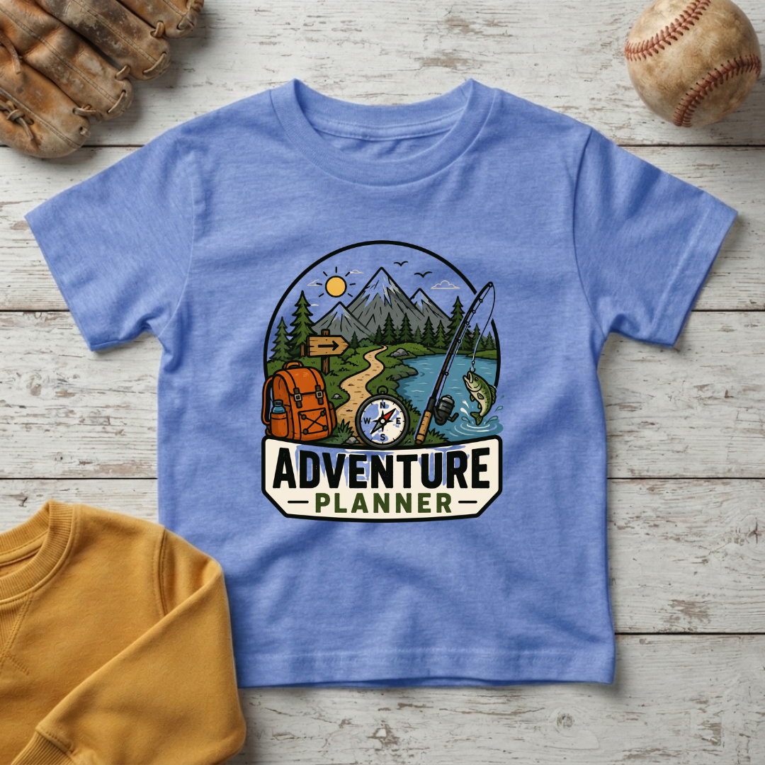 Adventure Planner Mountains, Hiking & Fishing +Toddler Size