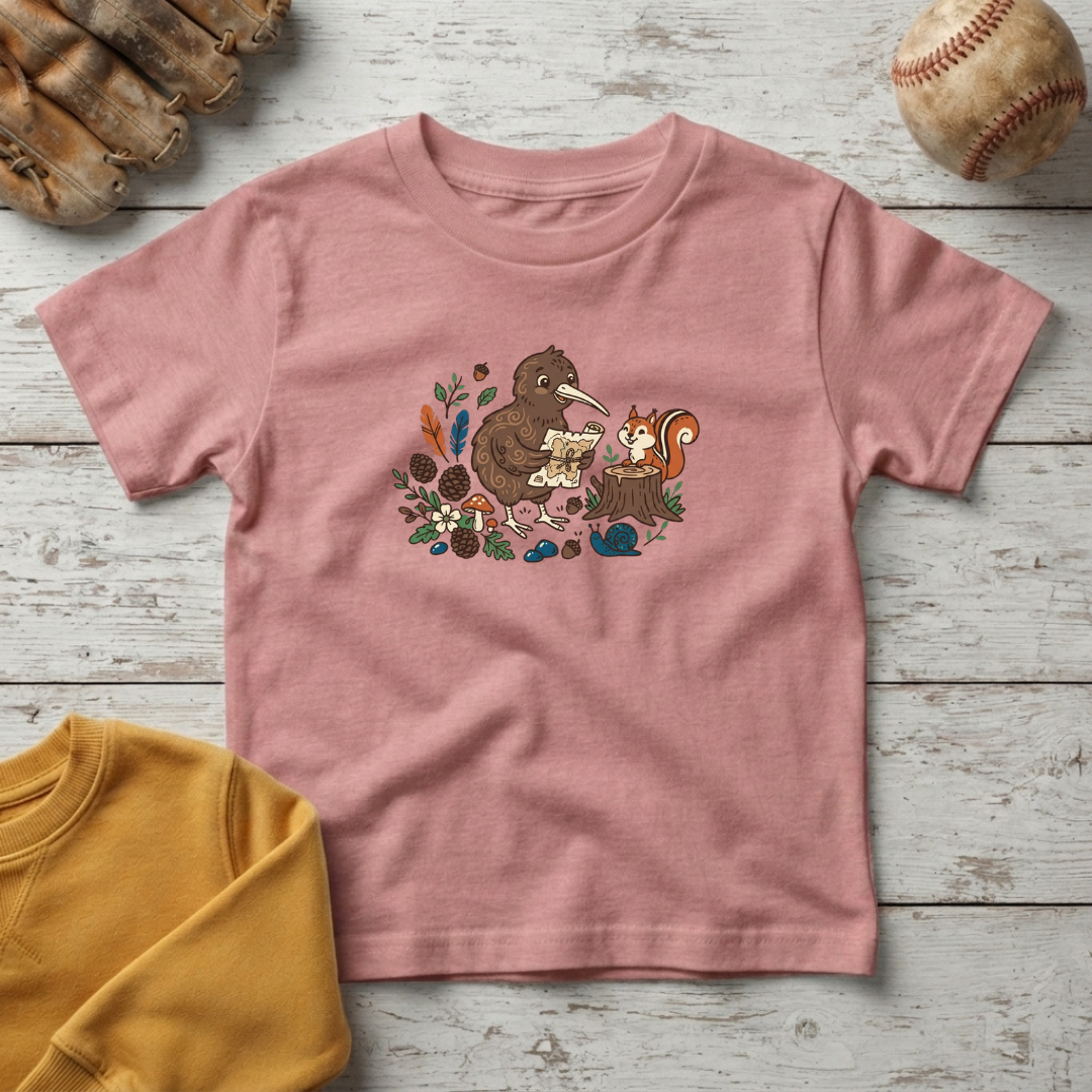 Woodland Friends Kiwi & Squirrel Graphic